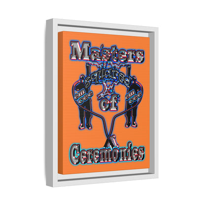 em cee squared - framed canvas art (crusta)