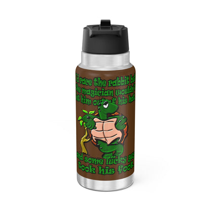 turtle race - Gator Tumbler, 32oz (brown)