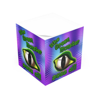 green monster - note cube (purple wave)