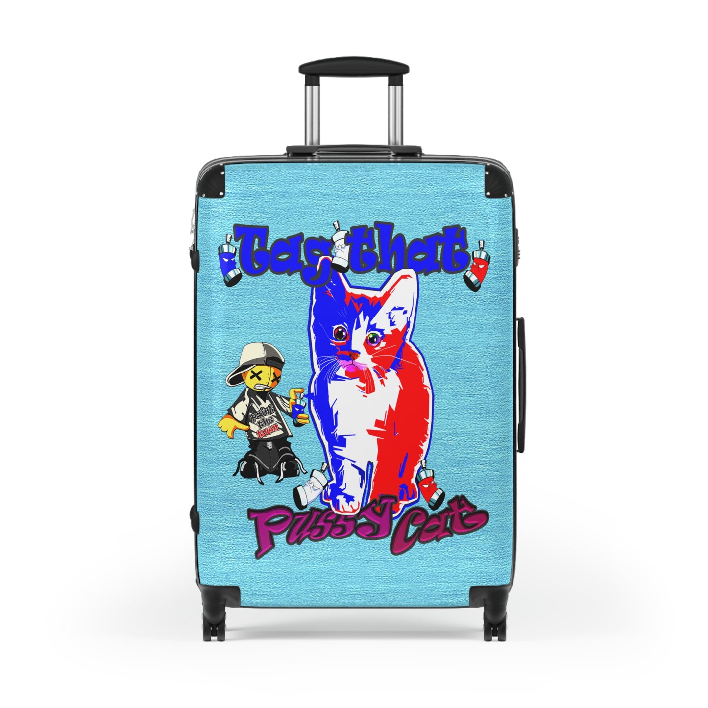 tag that - Suitcase (faded blue)