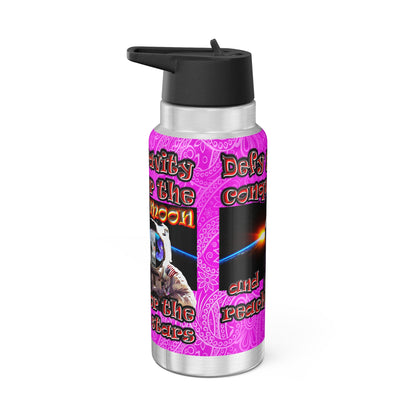 defy conquer reach - Gator Tumbler, 32oz  (pink swirl)