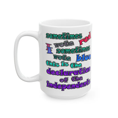 declaration of the independents - White Mug (white)