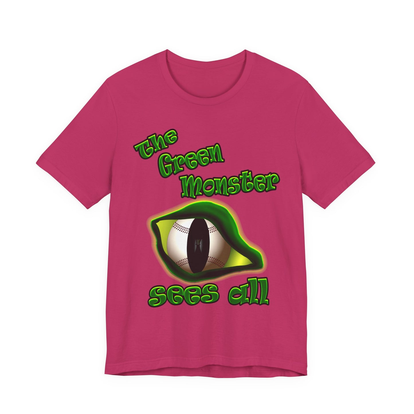 green monster - Unisex Jersey Short Sleeve Tee
