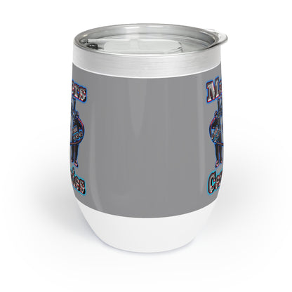 em cee squared - Chill Wine Tumbler (grey)
