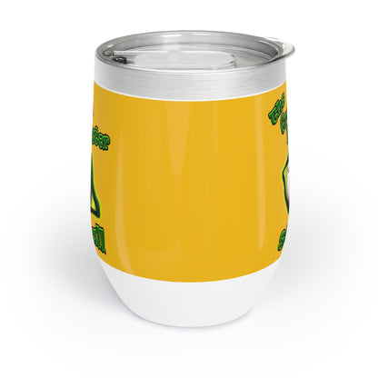 green monster - Chill Wine Tumbler (yellow)