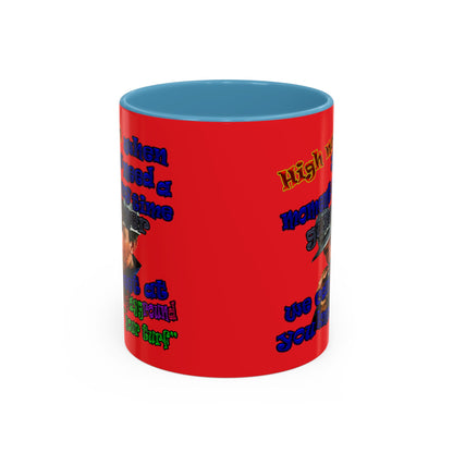 high noon - Accent Mug (red)