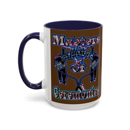 em cee squared - Accent Mug (brown)