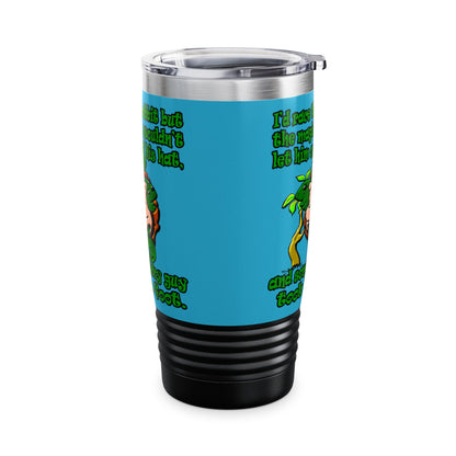 turtle race - Ringneck Tumbler, 20oz (turquoise)