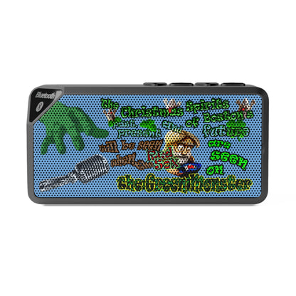 christmas spirits of boston - Jabba Bluetooth Speaker (light blue)