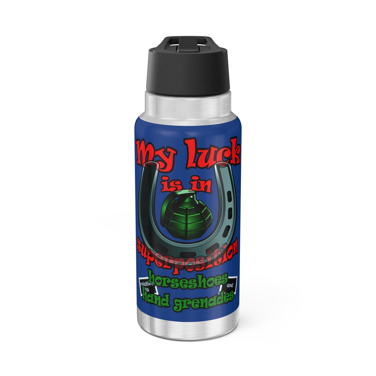 my luck - Gator Tumbler, 32oz (dark blue)