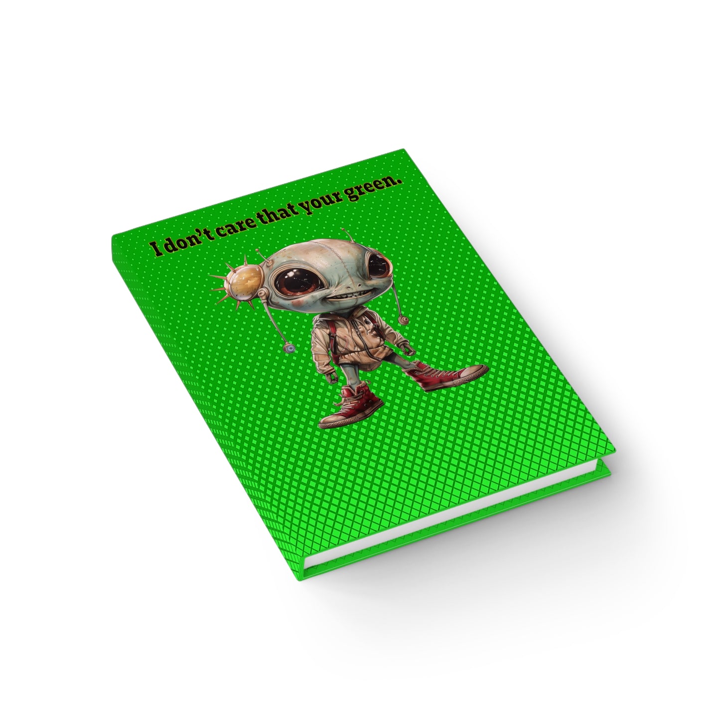 I don't care that your green - journal-blank (logo green)