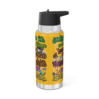 the bum's shit - Gator Tumbler, 32oz (yellow)