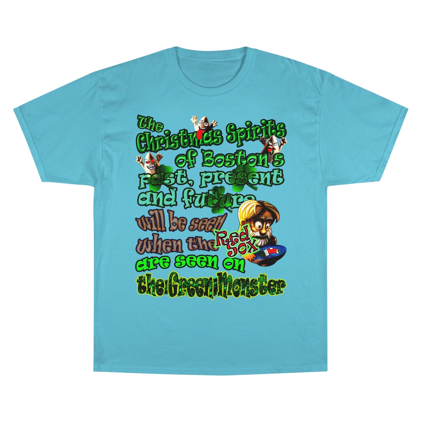 christmas spirits of boston - Champion T-Shirt