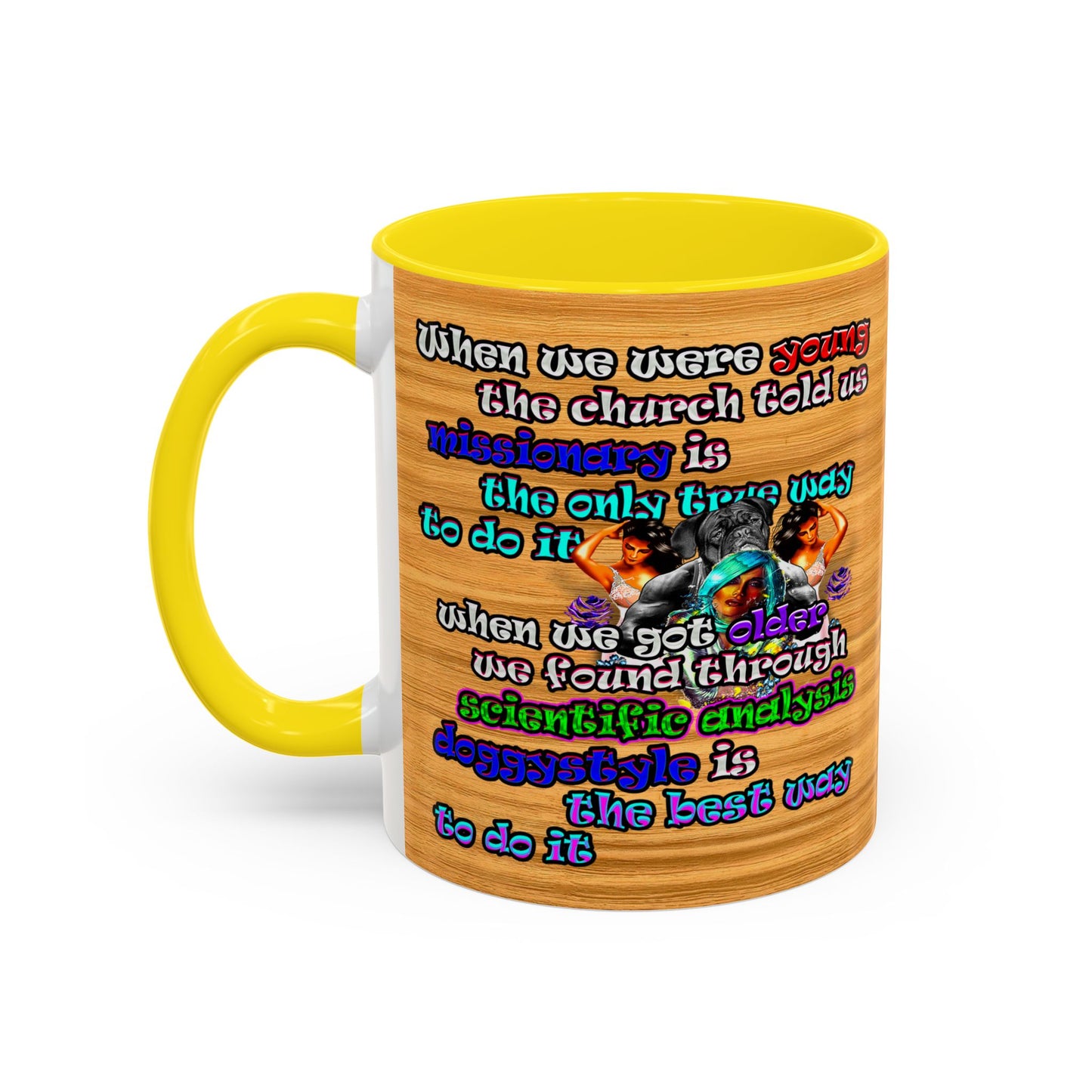 doggystyle - Accent Mug (butterscotch wood finish)