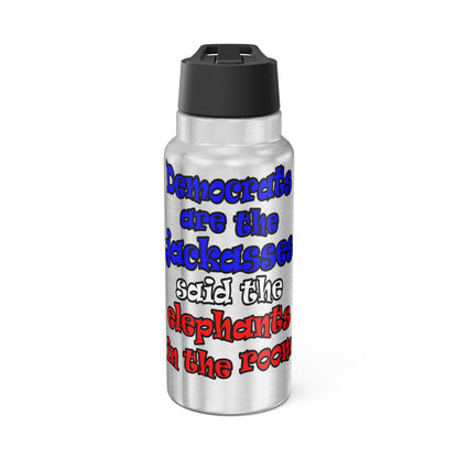 donkeys and elephants - Gator Tumbler, 32oz
