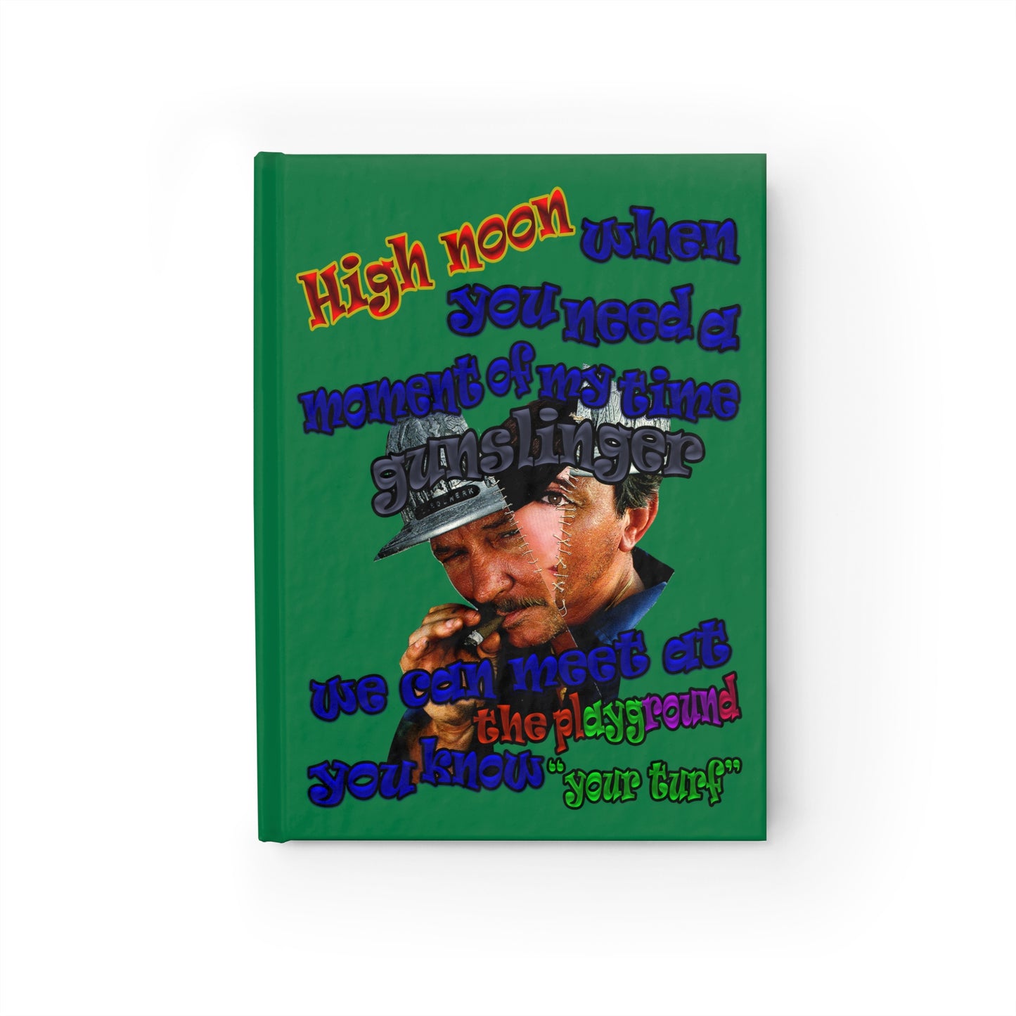 high noon - journal-lined (dark green)