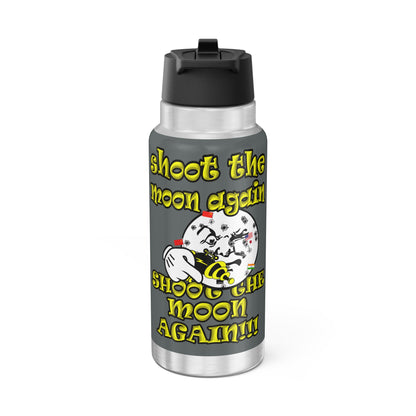 shoot the moon again - Gator Tumbler, 32oz (dark grey)