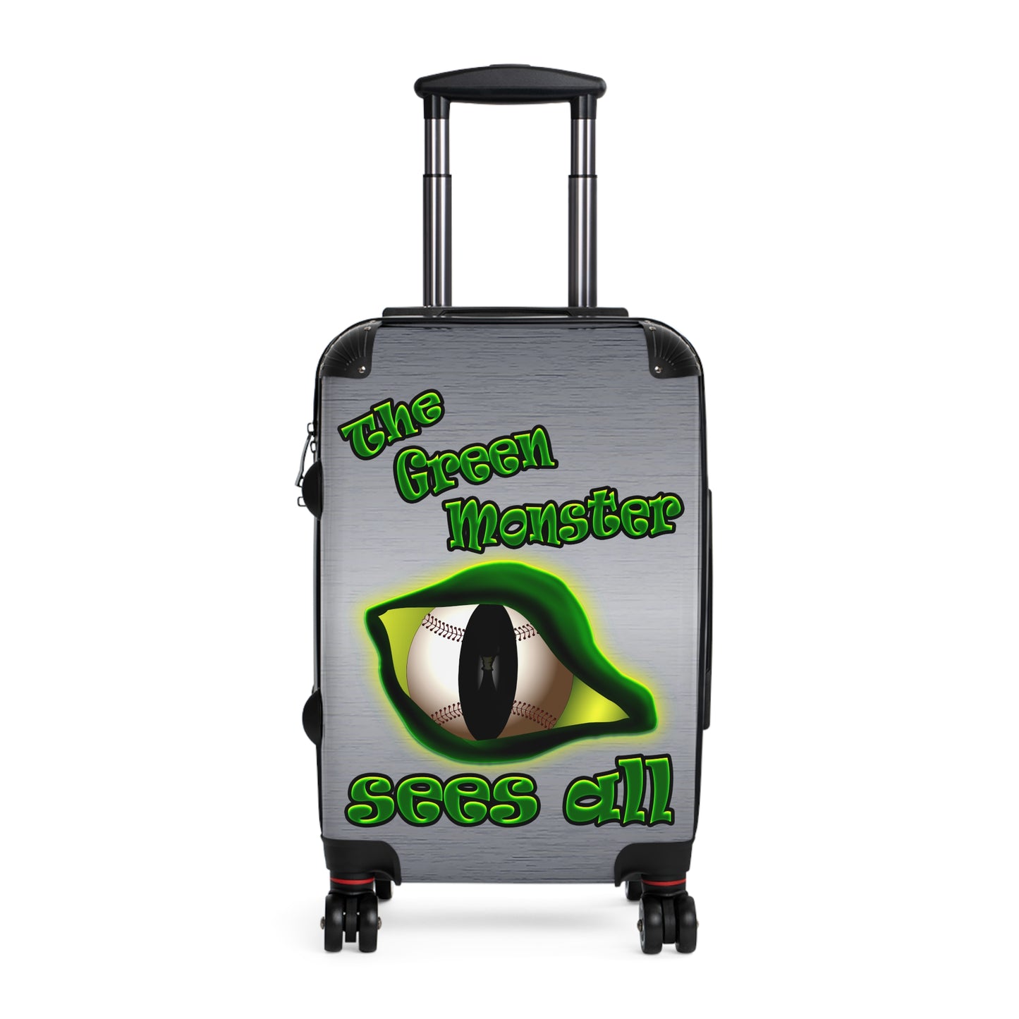 green monster - Suitcase (brushed nickel)