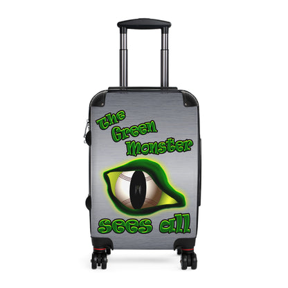 green monster - Suitcase (brushed nickel)