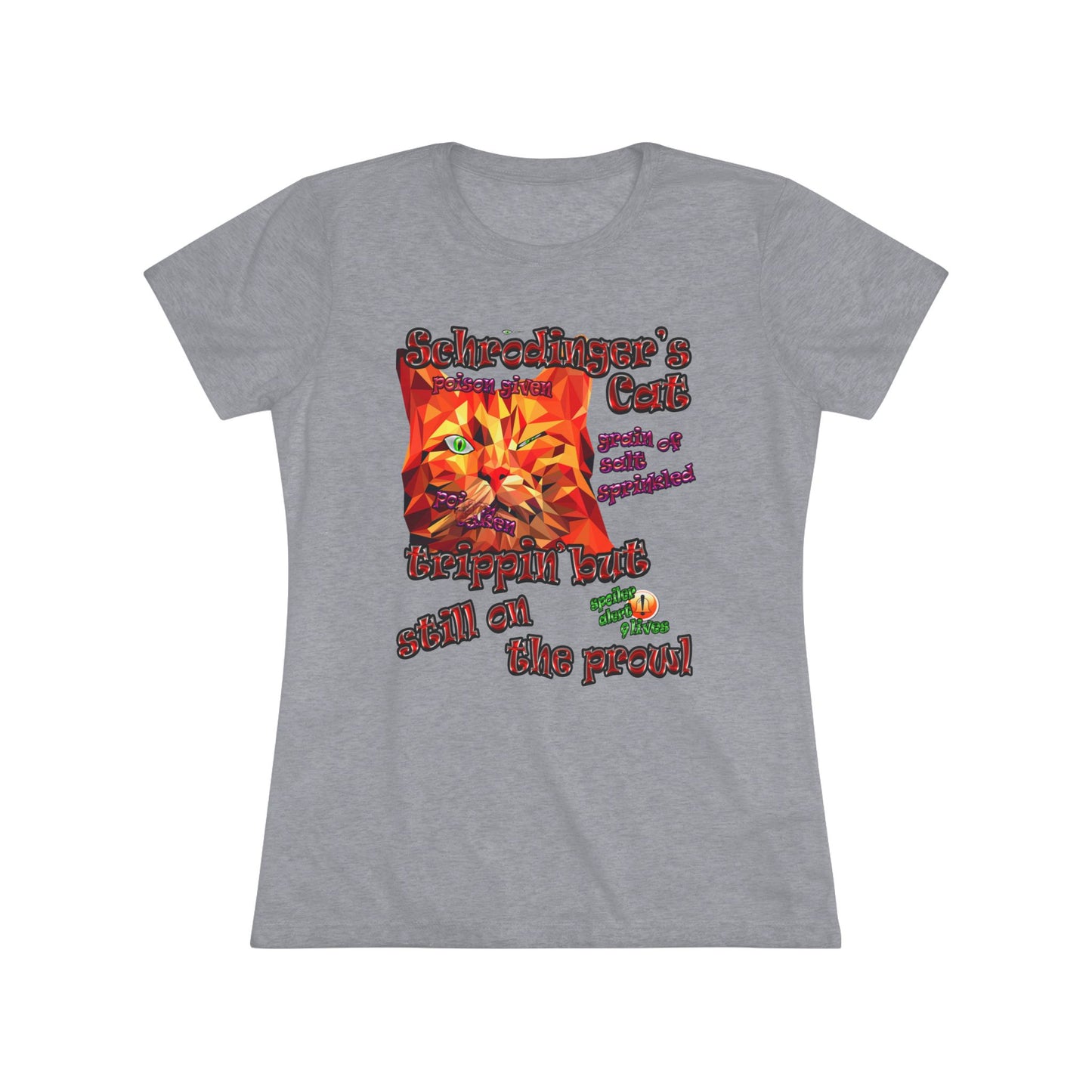 schrodinger's cat - Women's Triblend Tee