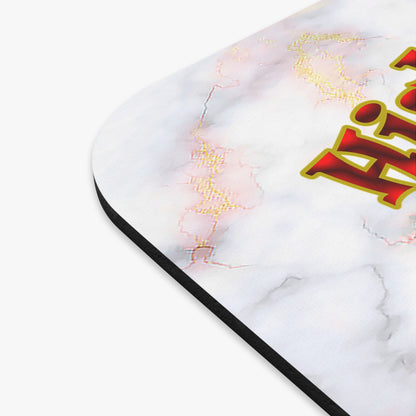 high noon - Mouse Pad (Rectangle) (white marble)