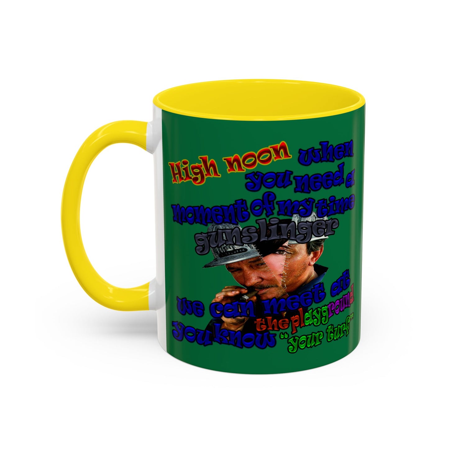 high noon - Accent Mug (dark green)