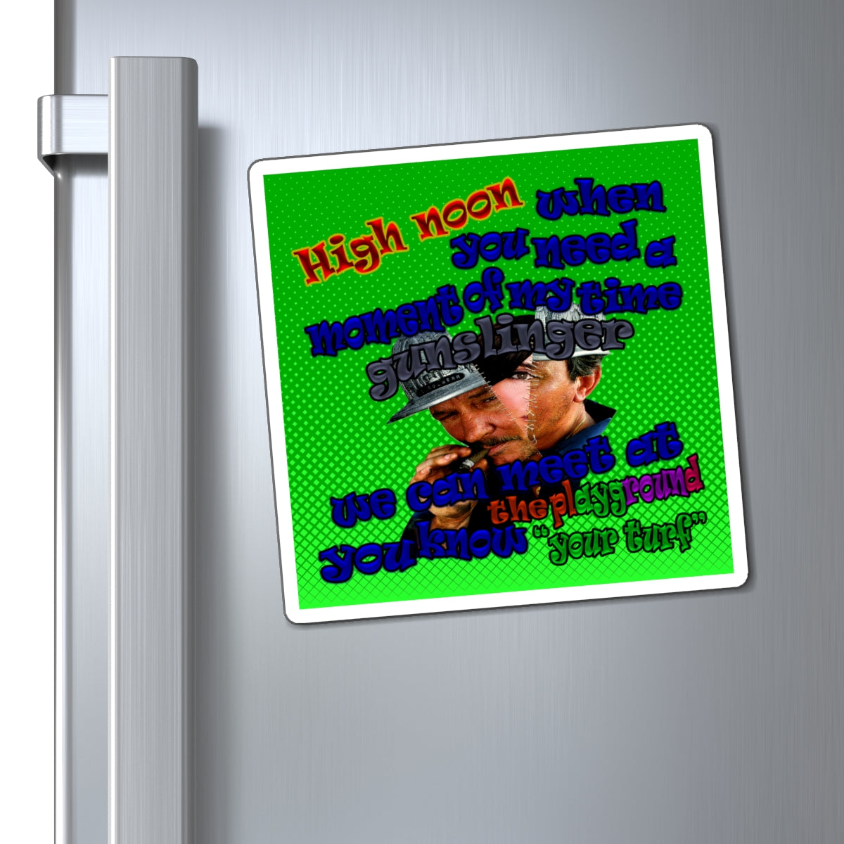 high noon - Magnets - (logo green)