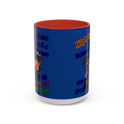 high noon - Accent Mug (dark blue)