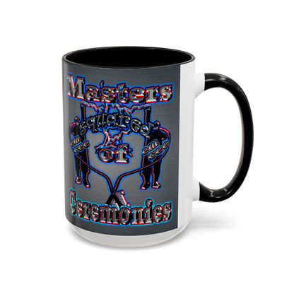 em cee squared - Accent Mug (grey-light grey)