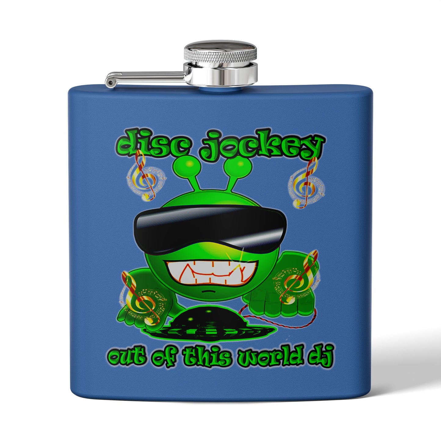 disc jockey - Stainless Steel Flask