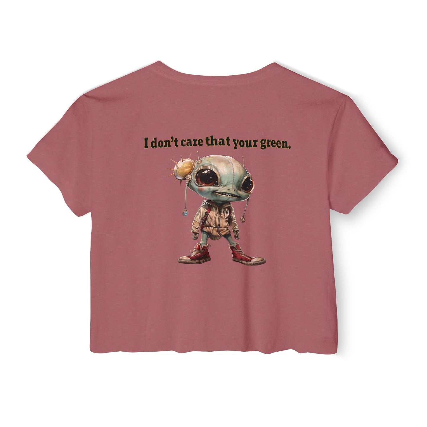 I don't care that your grey - Women's Festival Crop Top