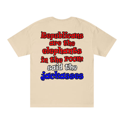 donkeys and elephants - Unisex Classic Tee