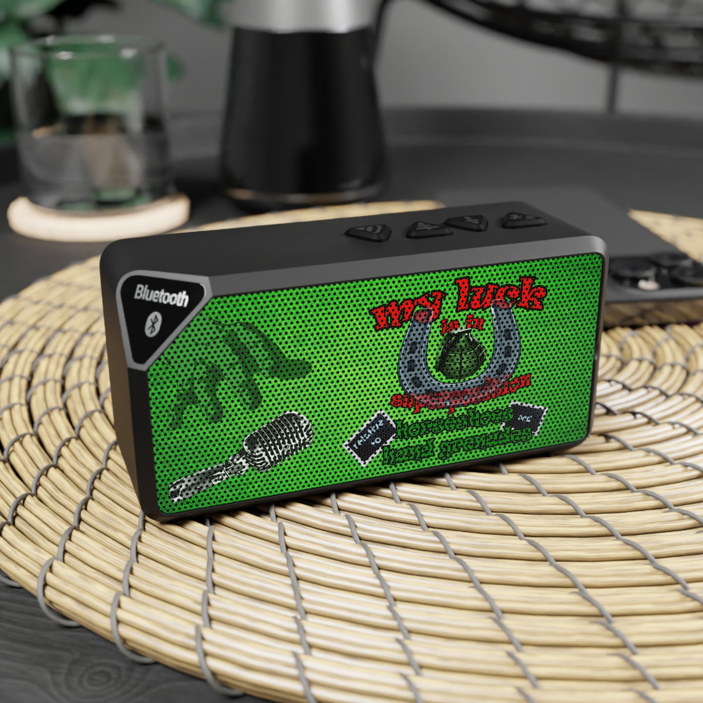 my luck - Jabba Bluetooth Speaker (green turf)