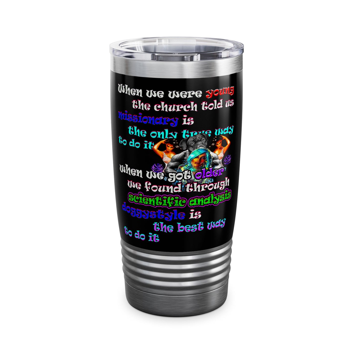 doggystyle - Ringneck Tumbler, 20oz (black)