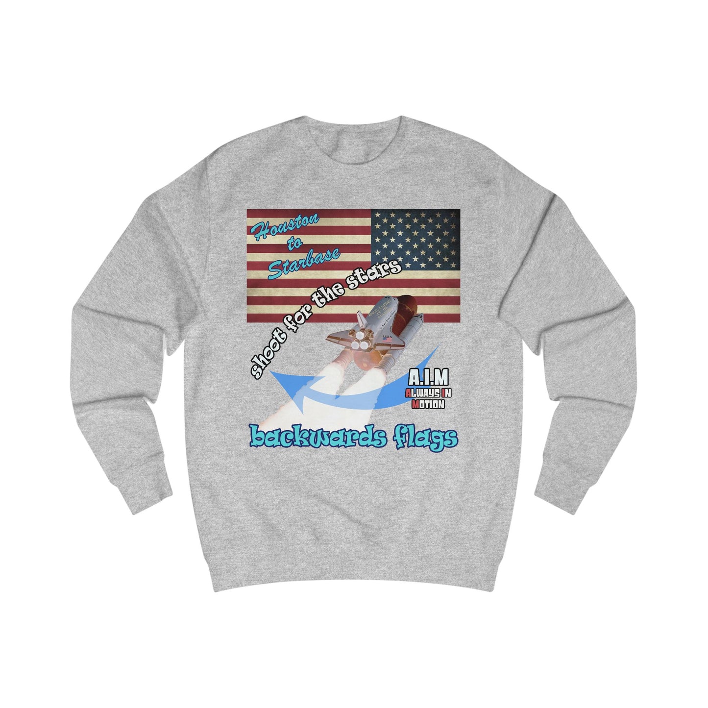shoot for the stars - Men's Sweatshirt