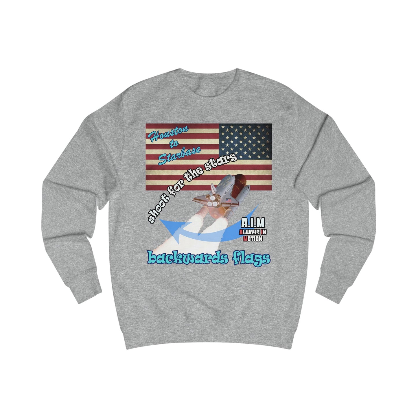 shoot for the stars - Men's Sweatshirt