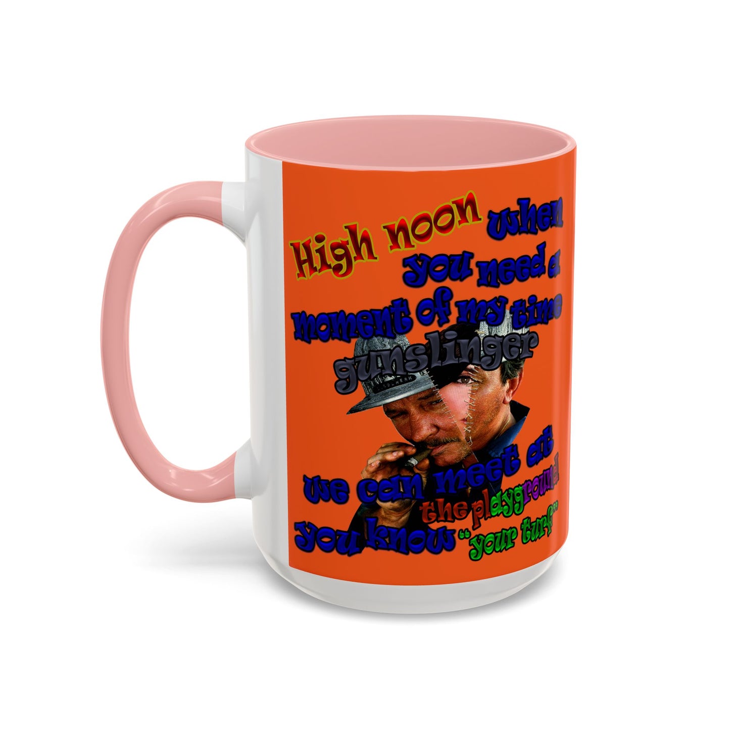 high noon - Accent Mug (orange)