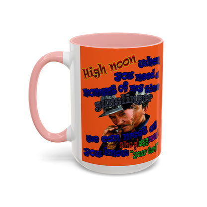 high noon - Accent Mug (orange)
