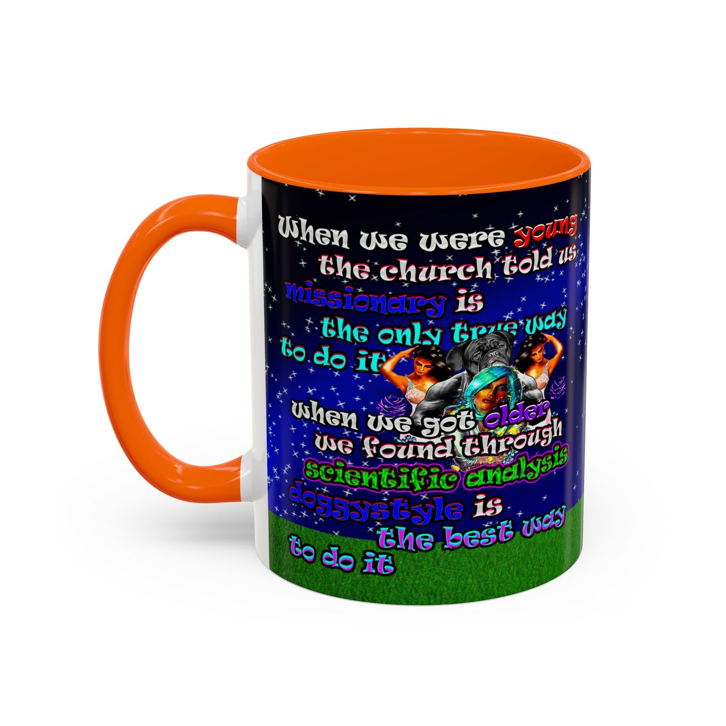 doggystyle - Accent Mug ('snoops' background)