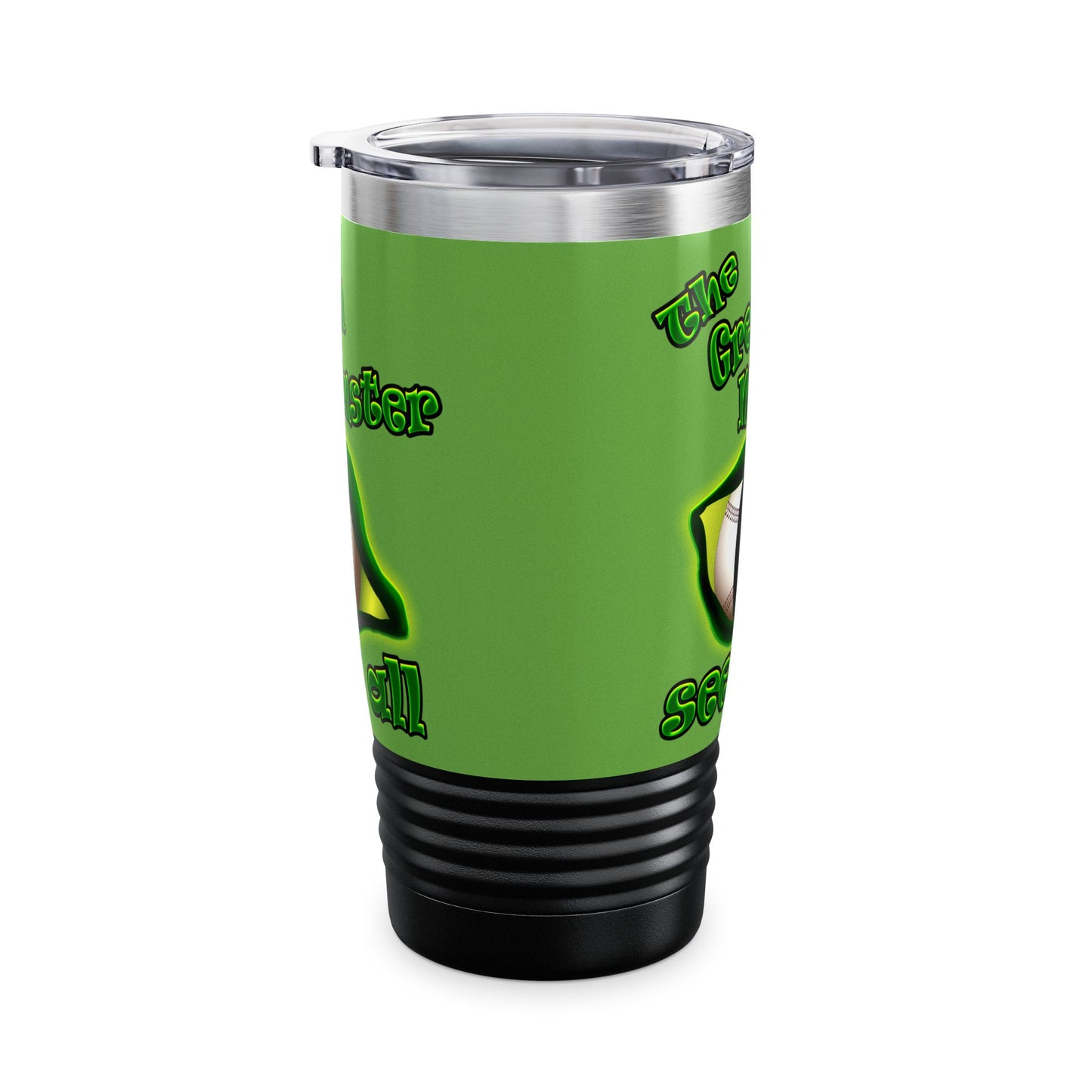green monster - Ringneck Tumbler, 20oz (green)