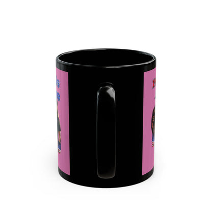 rw&b lives matter - Black Mug (light pink)