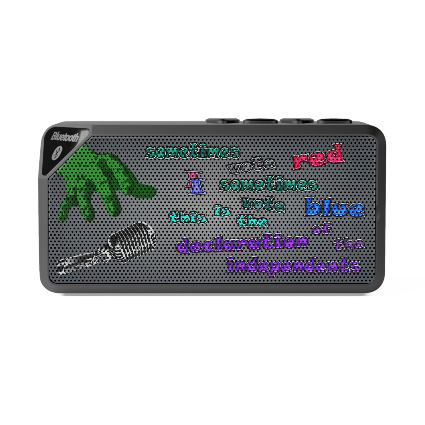 declaration of the independents - Jabba Bluetooth Speaker (grey-light grey)