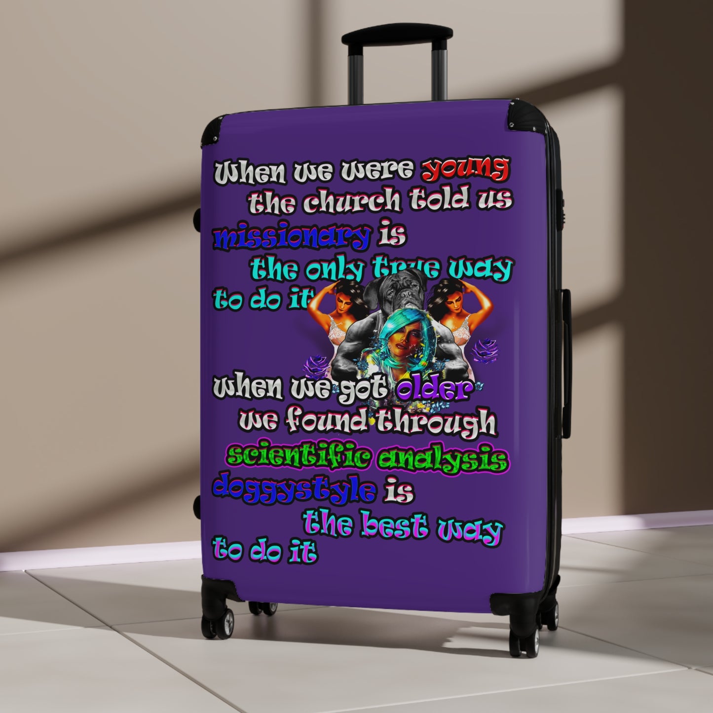 doggystyle - Suitcase (purple)