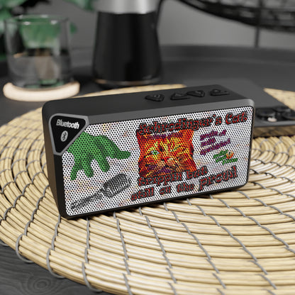 schrodinger's cat - Jabba Bluetooth Speaker (white marble)