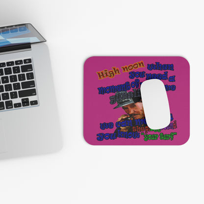 high noon - Mouse Pad (Rectangle) (pink)
