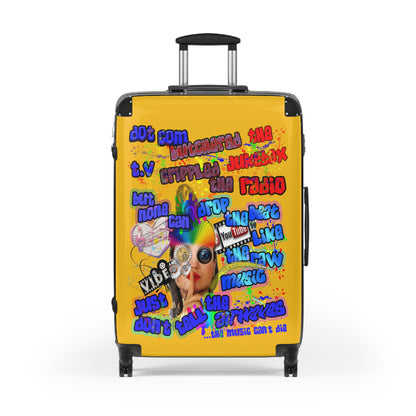 drop the beat - Suitcase (yellow)