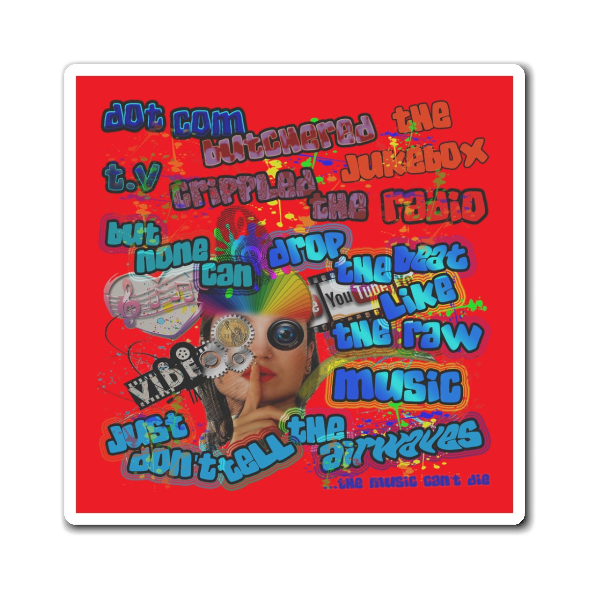 drop the beat - Magnets - (red)