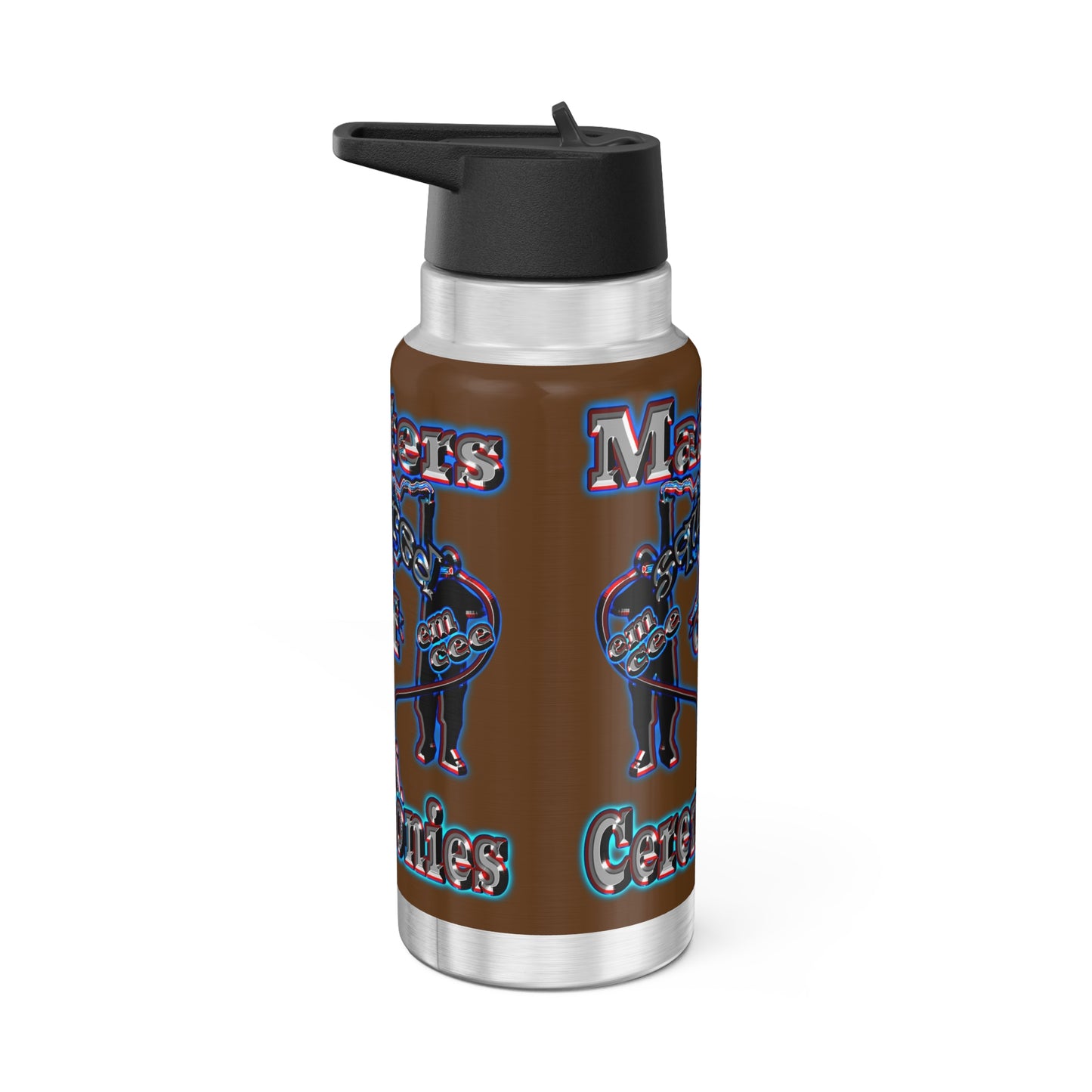 em cee squared - Gator Tumbler, 32oz (brown)