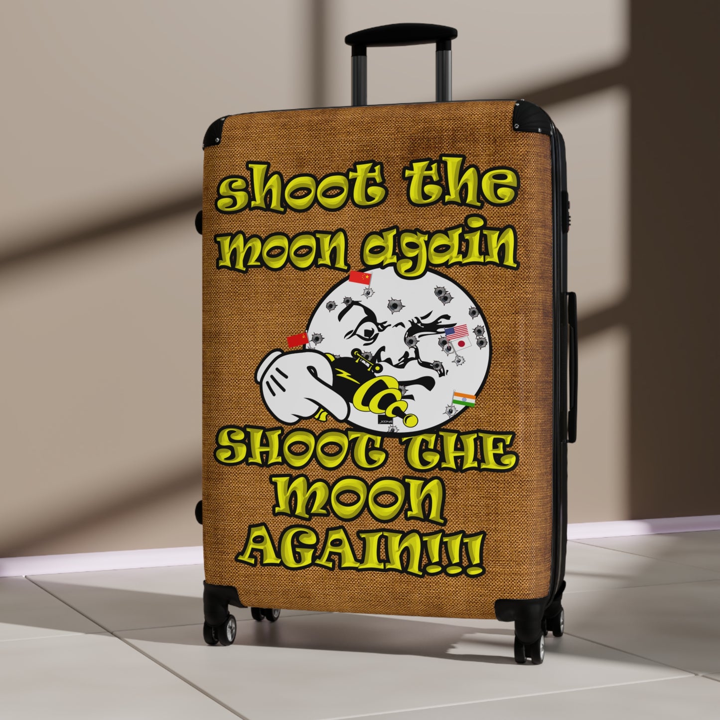 shoot the moon again - Suitcase (brown papyrus)