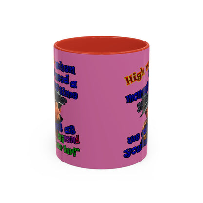 high noon - Accent Mug (light pink)